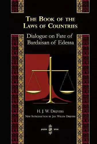 The Book of the Laws of Countries: Dialogue on Fate of Bardaisan of Edessa cover