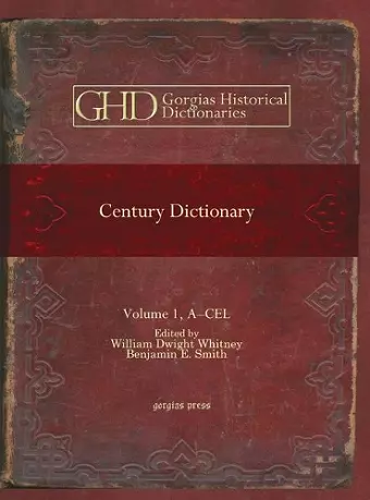 Century Dictionary (Vol 1) cover