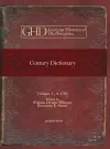 Century Dictionary (Vol 1) cover