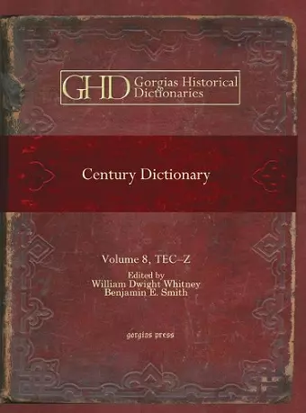 Century Dictionary (Vol 8) cover