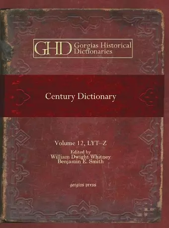 Century Dictionary (Vol 12) cover