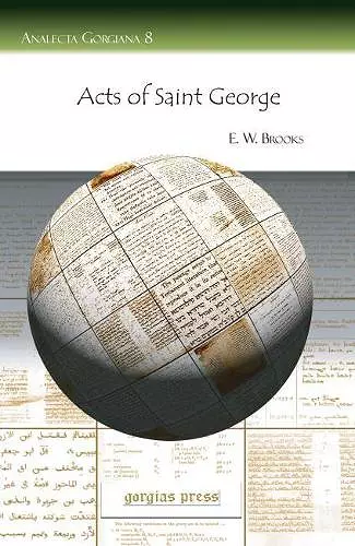 Acts of Saint George cover