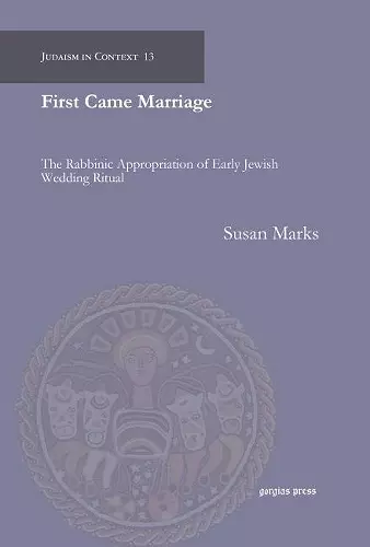 First Came Marriage cover
