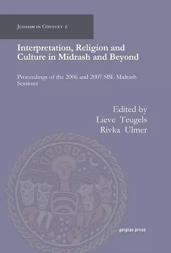 Interpretation, Religion and Culture in Midrash and Beyond cover