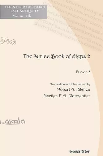 The Syriac Book of Steps 2 cover