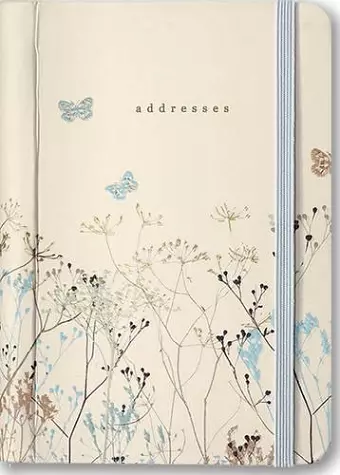 Address Book Butterflies cover