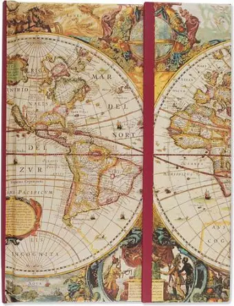 Journal Fold-Over Old World cover