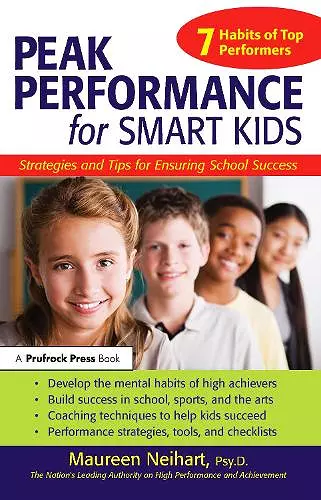 Peak Performance for Smart Kids cover