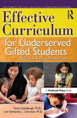 Effective Curriculum for Underserved Gifted Students cover