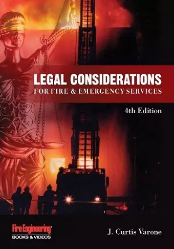 Legal Considerations for Fire & Emergency Services cover