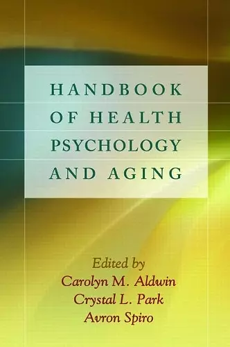 Handbook of Health Psychology and Aging cover