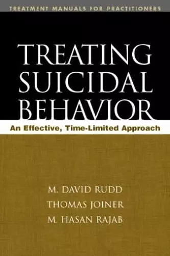 Treating Suicidal Behavior cover