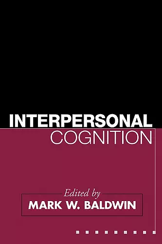 Interpersonal Cognition cover