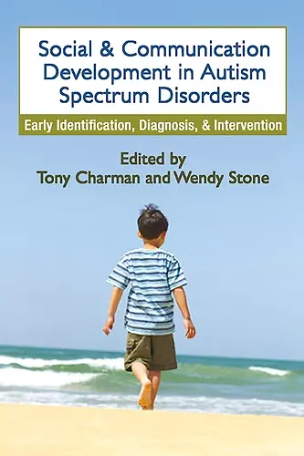 Social and Communication Development in Autism Spectrum Disorders cover