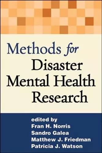 Methods for Disaster Mental Health Research cover