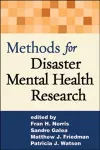 Methods for Disaster Mental Health Research cover