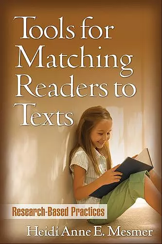 Tools for Matching Readers to Texts cover