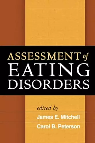 Assessment of Eating Disorders cover