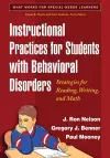 Instructional Practices for Students with Behavioral Disorders cover