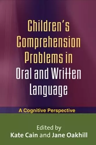 Children's Comprehension Problems in Oral and Written Language cover