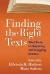 Finding the Right Texts cover