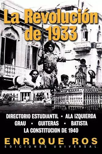 La Revolucion de 1933 cover