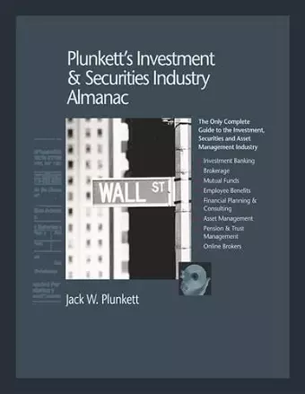 Plunkett's Investment & Securities Industry Almanac 2010 cover
