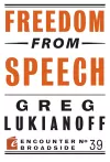 Freedom from Speech cover