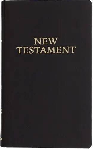 RSV Pocket New Testament (Black) cover