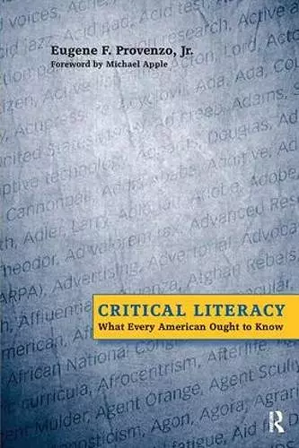 Critical Literacy cover