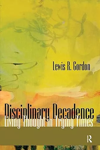 Disciplinary Decadence cover
