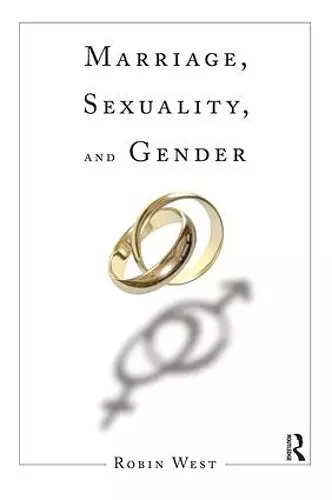 Marriage, Sexuality, and Gender cover