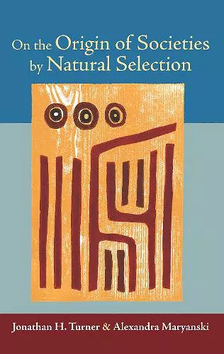 On the Origin of Societies by Natural Selection cover