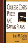 College Costs, Prices & Saving Plans cover