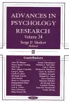 Advances in Psychology Research cover