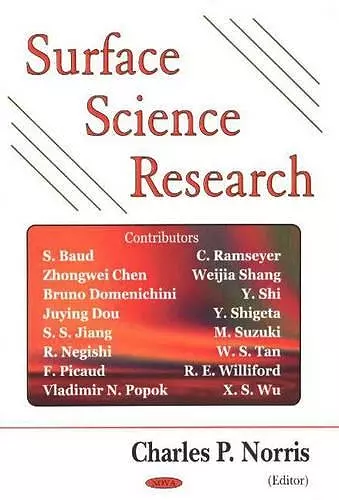 Surface Science Research cover