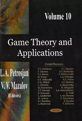 Game Theory & Applications, Volume 10 cover