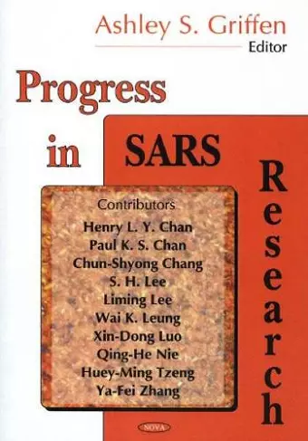 Progress in SARS Research cover