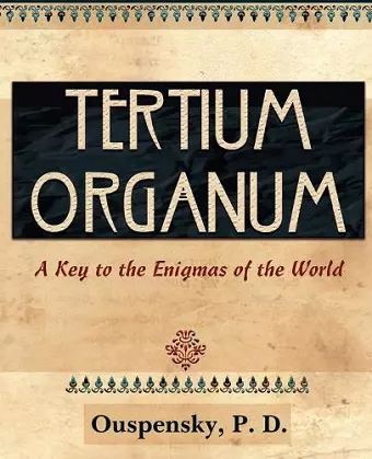 Tertium Organum (1922) cover