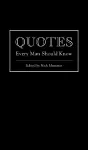 Quotes Every Man Should Know cover