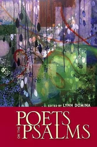 Poets on the Psalms cover