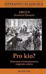 Pro kio? (Krimromano en Esperanto) cover