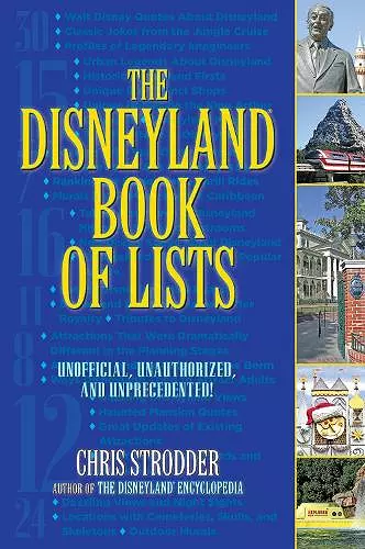 The Disneyland Book Of Lists cover