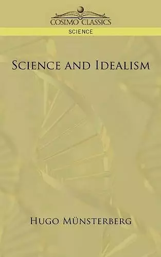 Science and Idealism cover