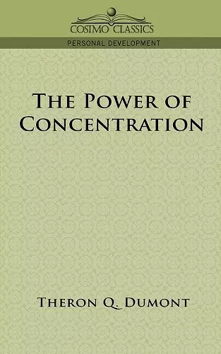 The Power of Concentration cover