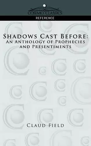 Shadows Cast Before cover