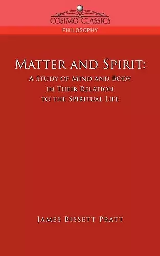 Matter and Spirit cover