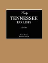 Early Tennessee Tax Lists cover