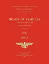Heads of Families at the First Census of the United States Taken in the Year 1790 cover