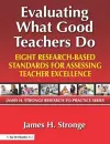 Evaluating What Good Teachers Do cover